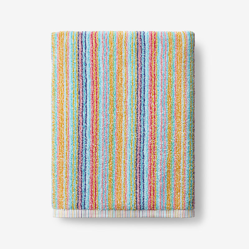 Stripe Bath Towel, Size 30 In. x 54 In., Cotton/Stripes | The Company Store | The Company Store
