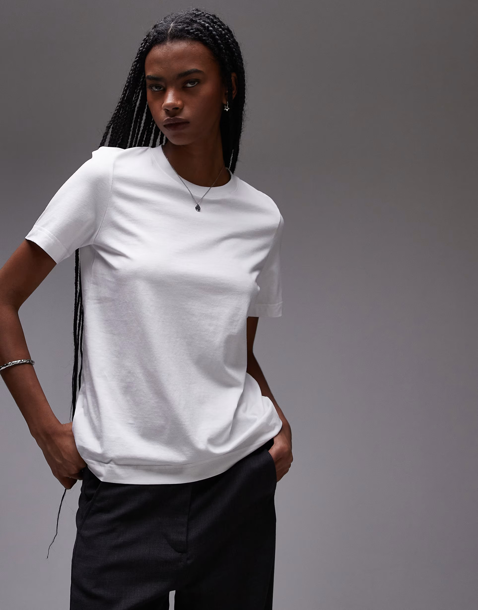 ARKET short sleeve t-shirt in white | ASOS (Global)