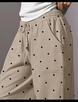 Leopard Pants Women Cheetah Print Pants 2026 Casual Baggy Barrel Sweatpants with Pockets | Amazon (US)