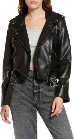 BLANKNYC Faux Leather Moto Jacket | Nordstrom | Nordstrom