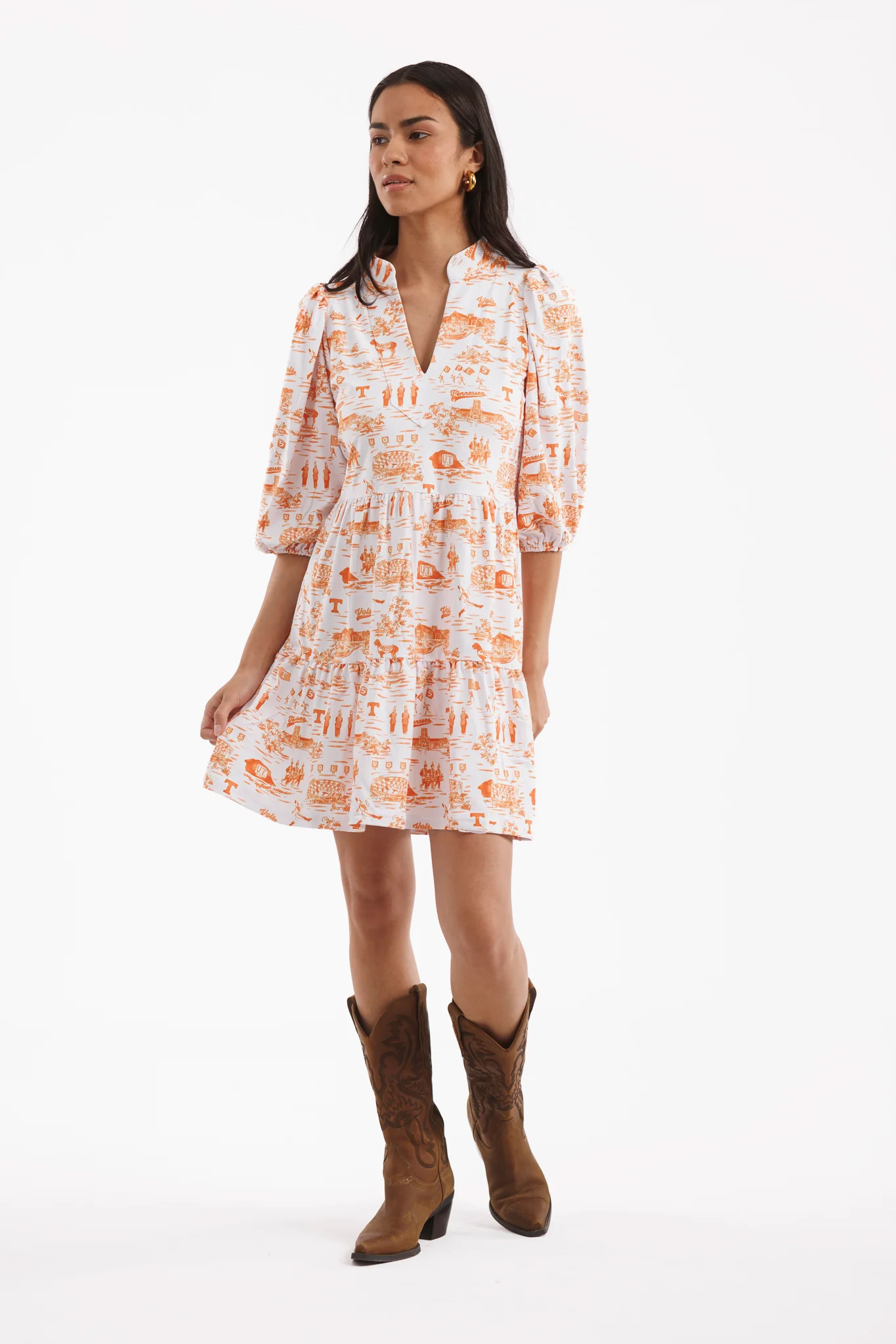 Tory Dress - Tennessee Toile | Smith and Quinn