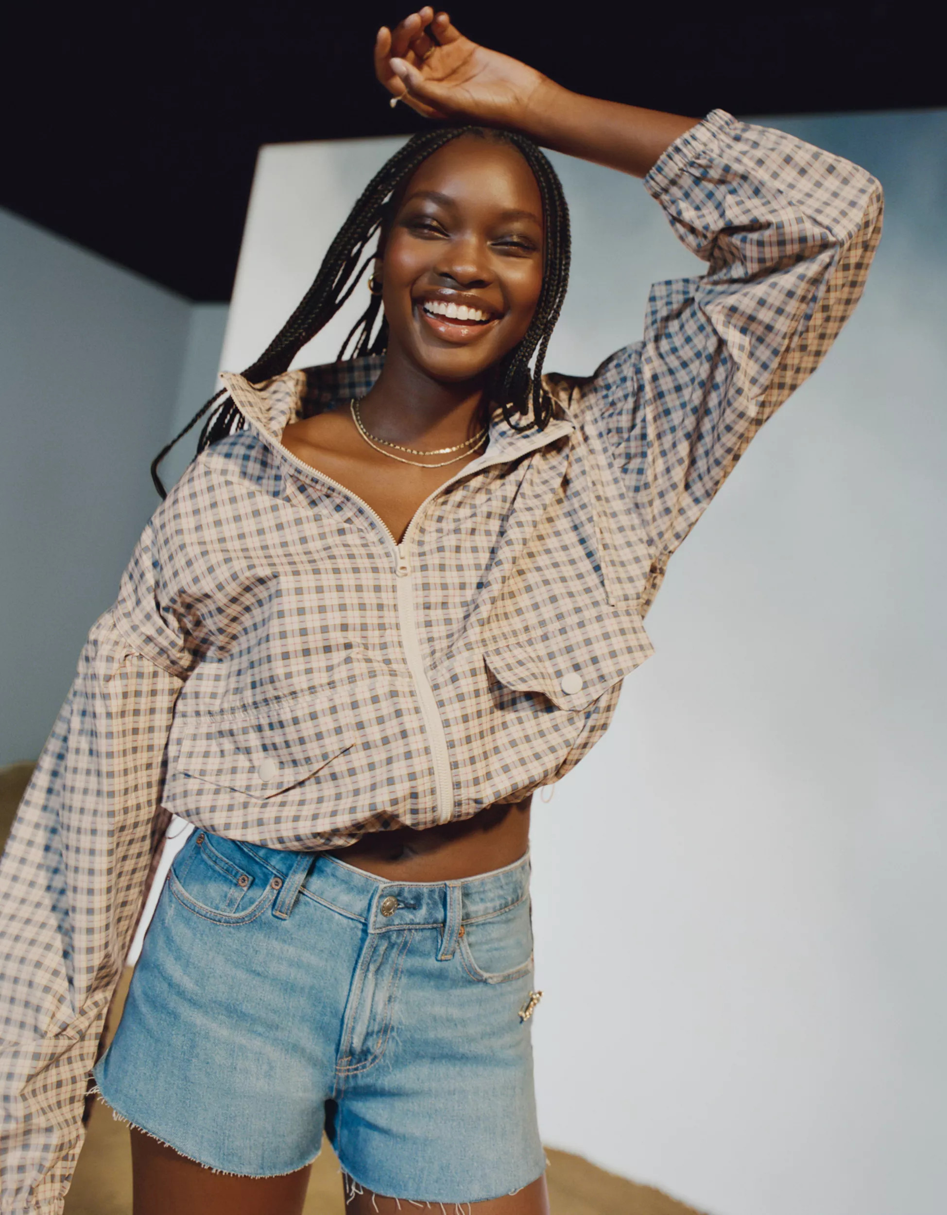 AE Cropped Windbreaker Jacket | American Eagle Outfitters (US & CA)