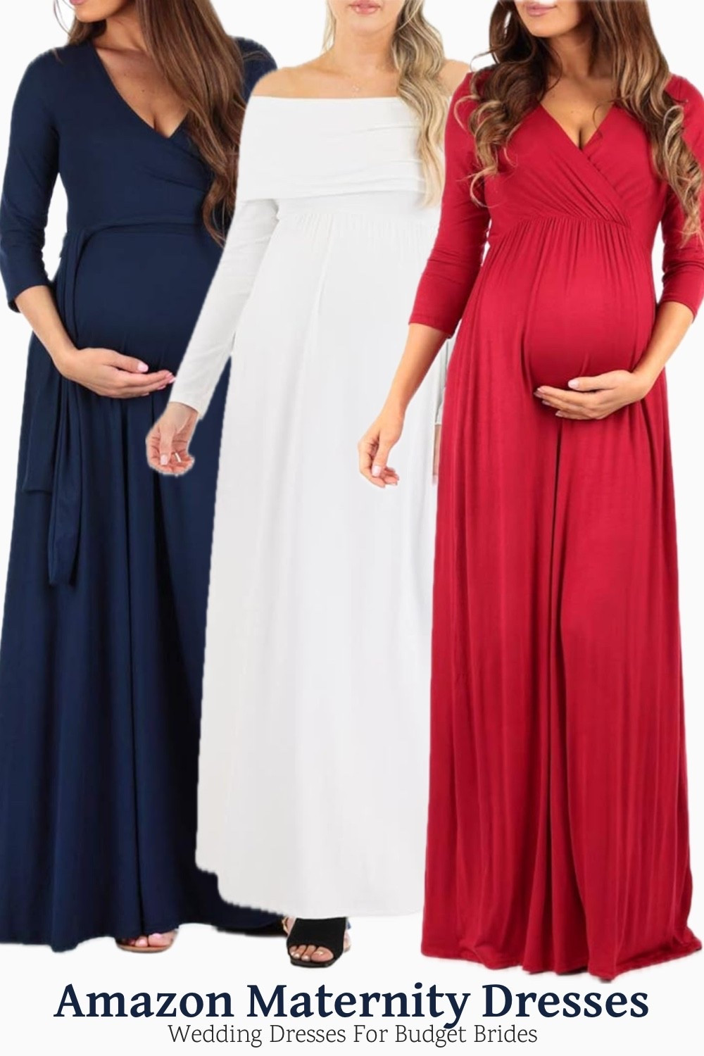 Maternity maxi dresses for bridal or baby shower. All on Amazon and under $50. 

#LTKWedding #LTKFindsUnder50 #LTKBump