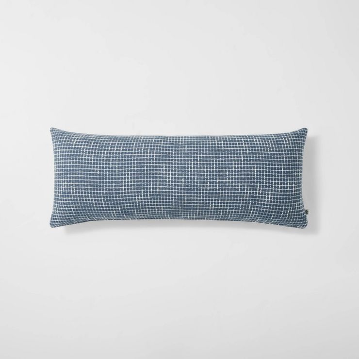 Allover Textured Grid Lines Throw Pillow - Hearth & Hand™ with Magnolia | Target