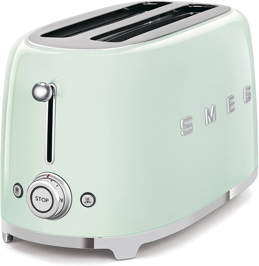 Smeg 50's Retro 4 - slice toaster (Pastel Green) | Amazon (US)