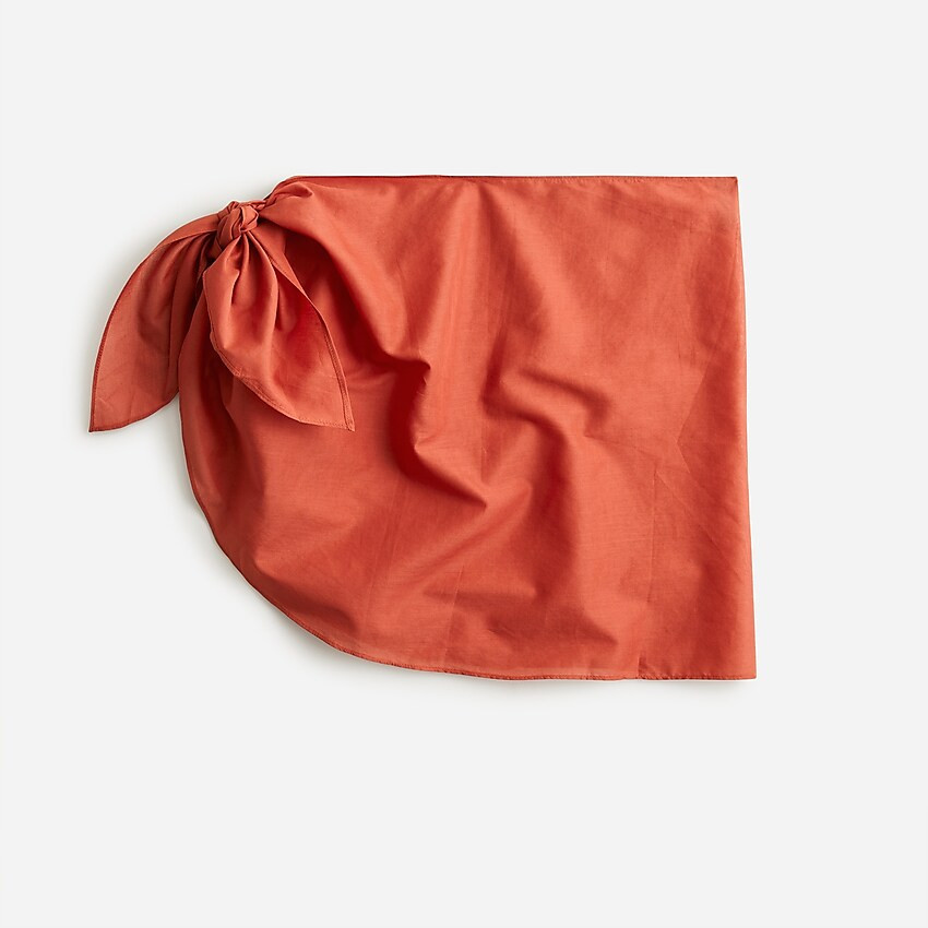 Cotton voile sarong | J. Crew US