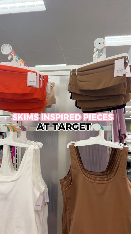 When I saw this nude bandeau and bodysuit at Target, I was immediately reminded of the bandeau and bodysuits from the SKIMS fits everybody collection.

These pieces from Target are made from a thicker material though. The Bando is $15 in the body suit is $18. 

#LTKunder50 #LTKFind #LTKSeasonal