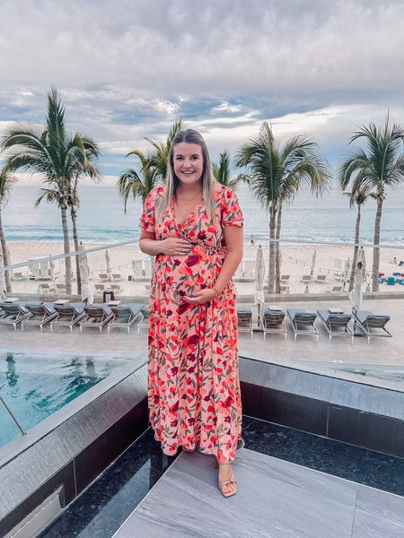 Love a good pop of color & this dress is bump friendly 🌺💓 I’m FINALLY recovered from getting a foodborne illness on our Babymoon. Won’t be doing too much more traveling until baby is here after that experience😅

#LTKtravel #LTKunder50 #LTKbump