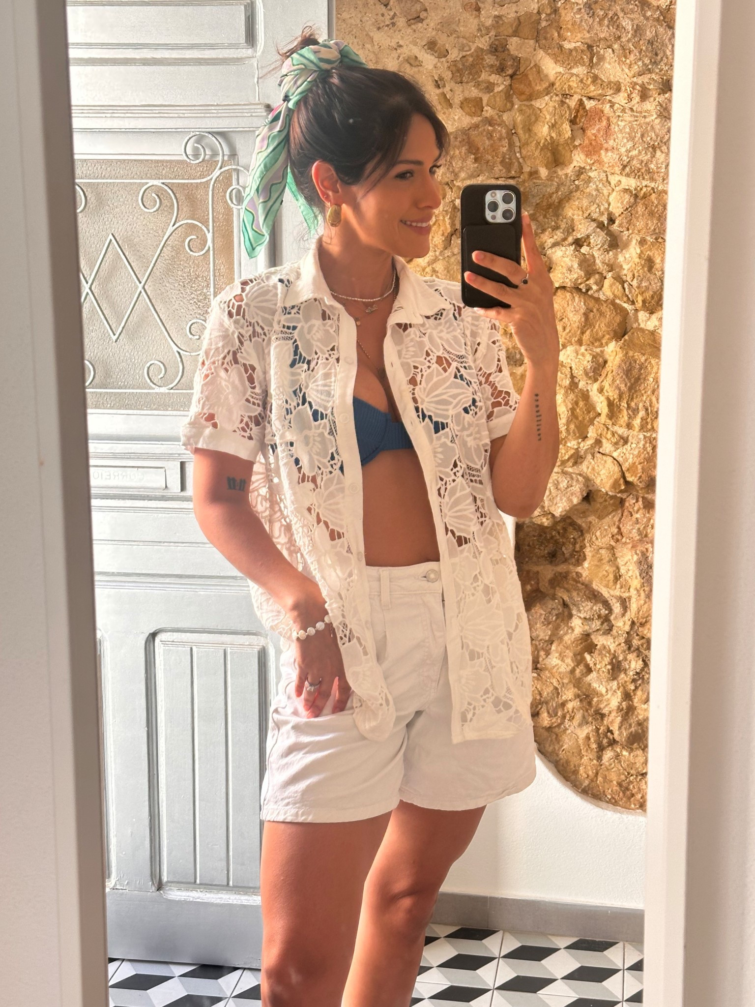 Beach ready! loving this cover up from Ola Azul and my beautiful blue swimsuit from Vetchy 

#LTKTravel #LTKSeasonal #LTKBeauty