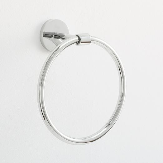 Pure Modernist Bathroom Hardware Towel Hook | West Elm (US)