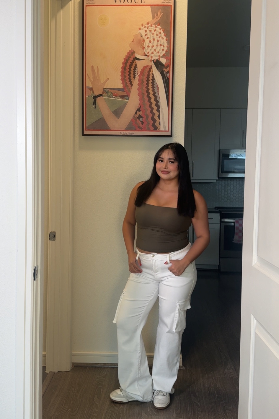 hey girlies 🫶🏻 hope y’all are having a good day!! It’s Friday 💅🏽🥰


Top: Amazon, I am wearing a size medium & it is snug! It kind of feels like a skims dupe!
Pants: I got them TJ Maxx, unfortunately they don’t have the link online, but I did find some similar ones. 
Shoes: New balance ✨

#LTKStyleTip #LTKBeauty #LTKFindsUnder50