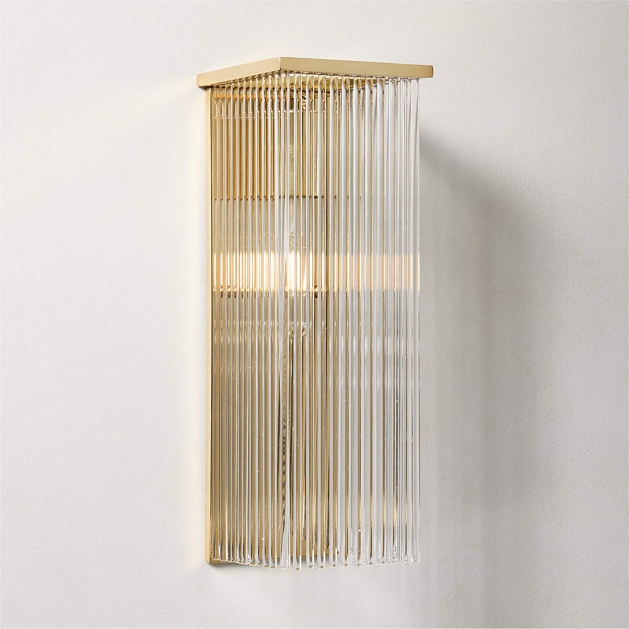 Stellar Glass Wall Sconce 14" + Reviews | CB2 | CB2