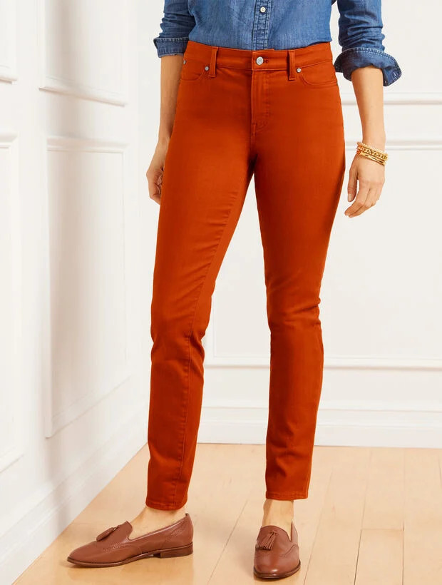 Slim Ankle Jeans - Colors | Talbots