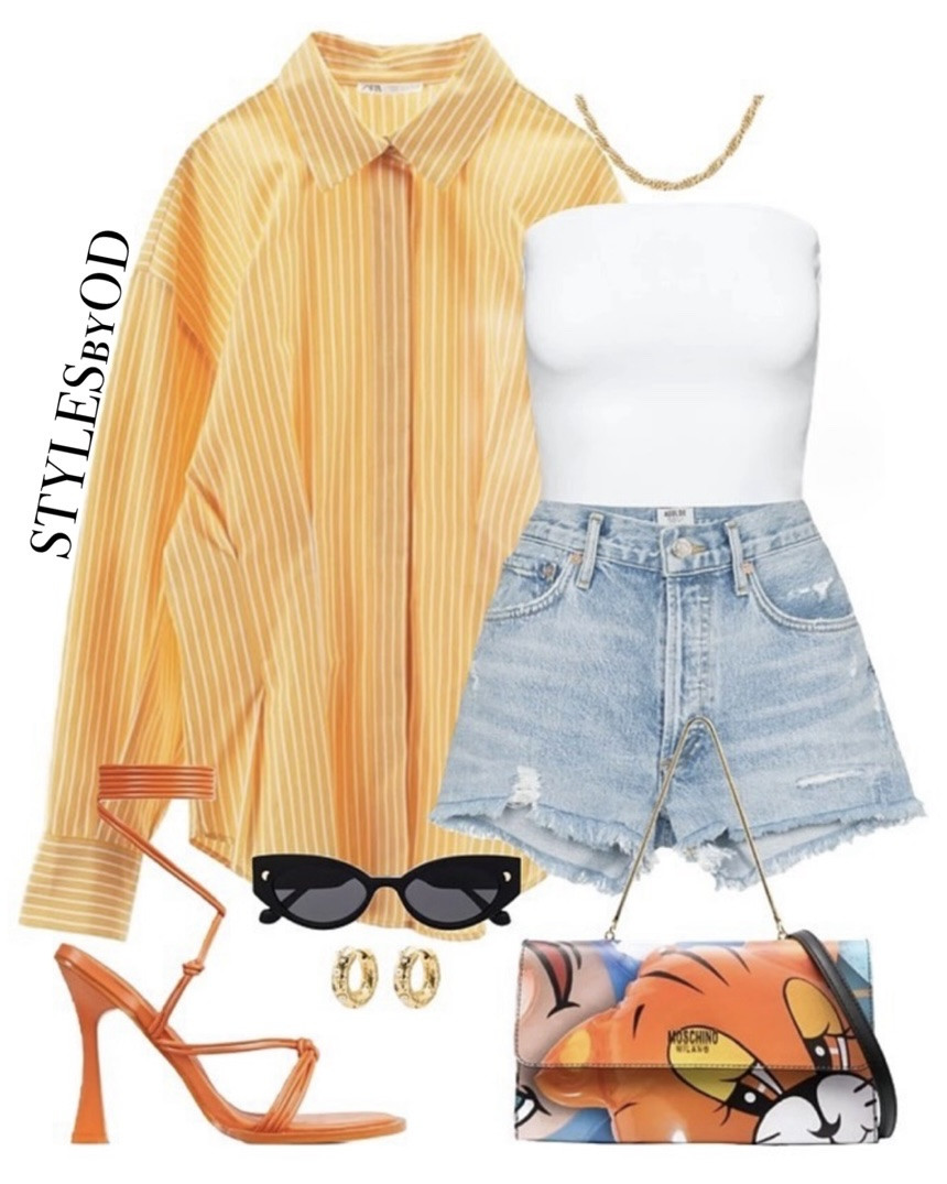 CITRUS & DENIM | THE ULTIMATE SUMMER ENERGY 🍊

Summer 2026 is all about bold, citrus-inspired tones and playful textures. This look is a masterclass in "Dopamine Dressing," pairing light and vibrant oranges with classic summer staples for a look that feels fresh and high-energy✨

#LTKfashion #LTKstyletip

#LTKtravel #LTKsale #LTKsummer