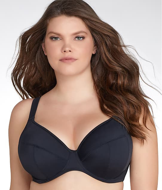 Elomi Plus Size Essentials Plunge Bikini Top | Bare Necessities