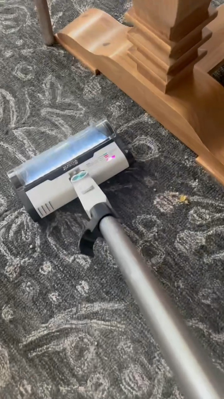 Y'all I've been through a lot of vacuums in my life and this Shark Clean and Empty is my absolute favorite! It is perfect if you have a lot of hardwood or tile floors and rugs like me.
The best part is that it has auto empty so you just set it on it's charging port and the dirt is sucked right out of it into the base. It's way less messy and you only have to empty the base every once in a while when it fills up.
It's lightweight and powerful, the battery lasts 40 minutes for me. I usually can get my entire downstairs done in that time unless it's extra disgusting.
it isn't the cheapest vacuum but for me it's been totally worth the price!
#cleanwithme #vacuum #chiconashoestringdecorating

#LTKHome