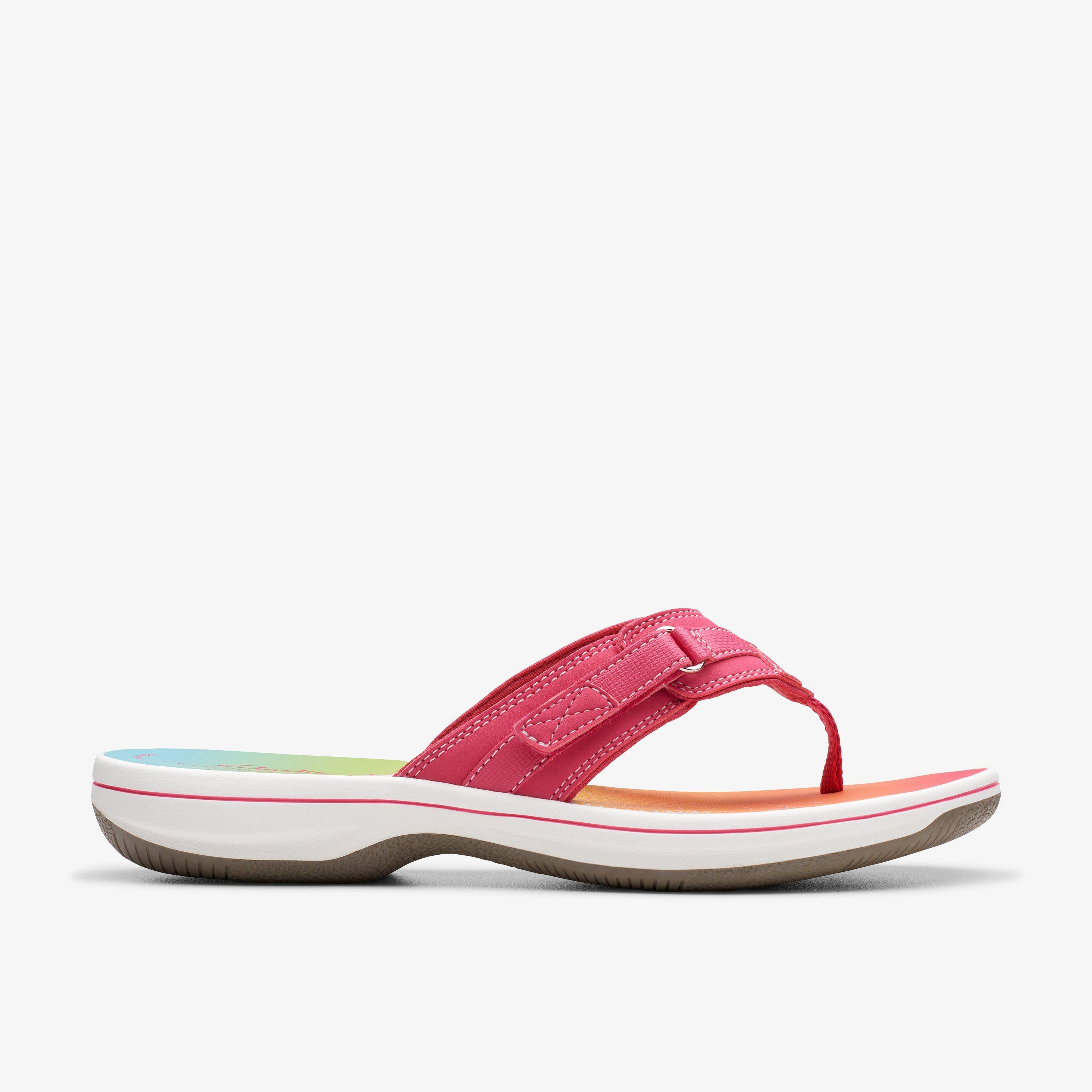 WOMENS Breeze Sea Bright Pink Ombre Flip Flop | Clarks US | Clarks (US)