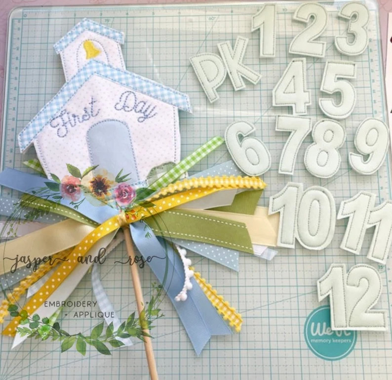 First Day/Last Day of School Wand | Baby Blue | Etsy (Global)
