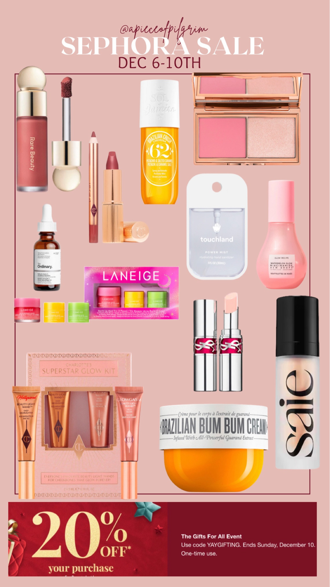 SEPHORA DEC SALE 

#LTKHoliday #LTKGiftGuide #LTKSeasonal