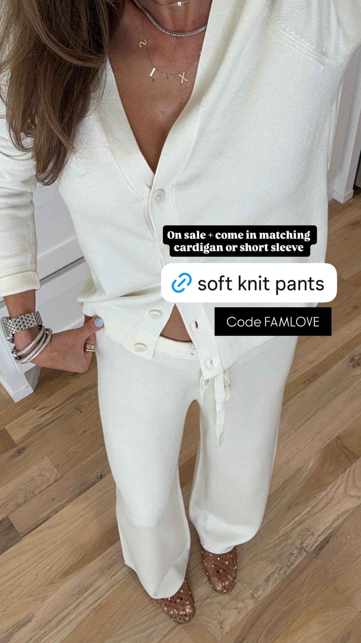 On sale + come in matching cardigan or short sleeve  Code FAMLOVE

#LTKPetite #LTKSaleAlert