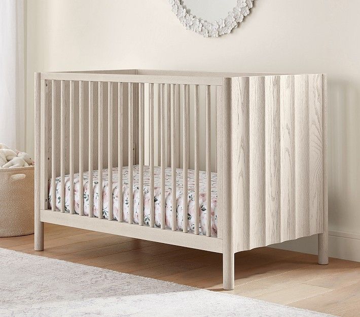 Scalloped Convertible Crib | Pottery Barn Kids