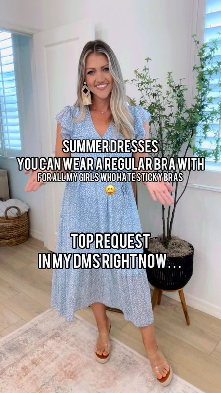 For all of you requesting dresses you can wear your normal bra with!😆🫶🏻 this is for you!! Here’s a roundup of some of my favorite dresses from amazon that don’t require a sticky / strapless / or nipple covers! I’m wearing my true size small in every dress. And they’re all absolutely perfect for summer for any and every occasion you may have coming up! From summer vacation, date night, any trips, church, or just everyday summer wear  - these have ya covered! ☺️ 


Amazon dresses
Maxi dresses
White dress 
Summer outfits 
Vacay
Summer vacation
Vacation outfit
Vacation dress
Dinner outfit
Date night 
Church dress
Wedding guest dresses
Summer wedding 


#LTKstyletip #LTKFind #LTKunder50