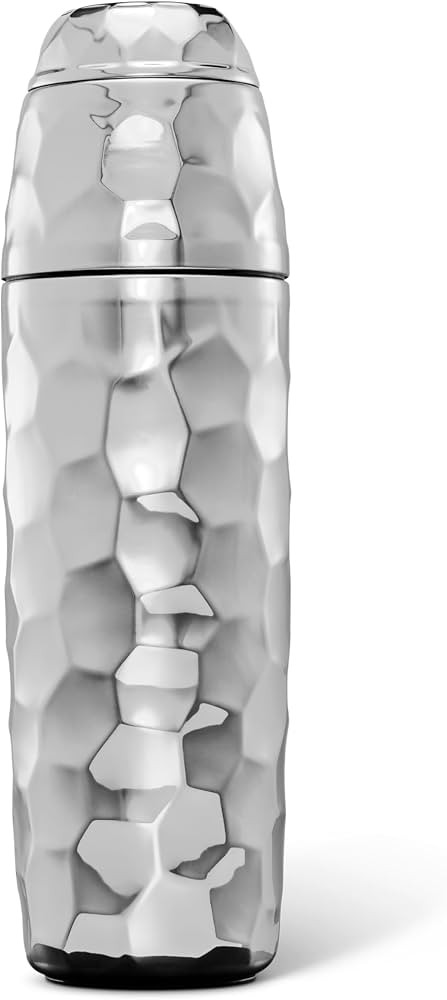 HexClad 25 oz Chrome Vacuum Insulated Cocktail Shaker w/Jigger & Strainer | Amazon (US)