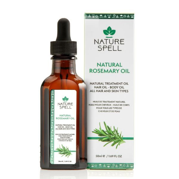 Nature Spell Travel Size Rosemary Oil for Hair 50ml | Superdrug