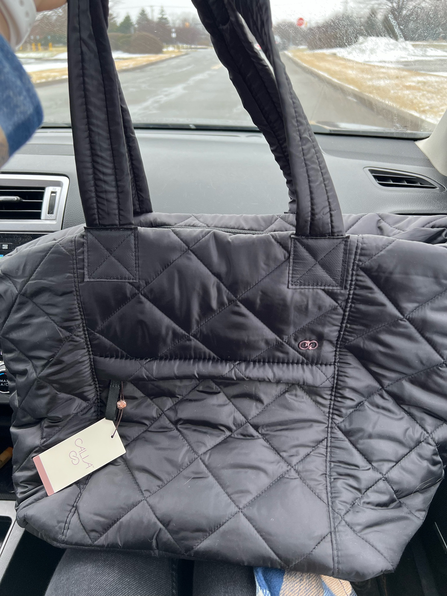 calia women's quilted travel tote bag taylorallheim on LTK