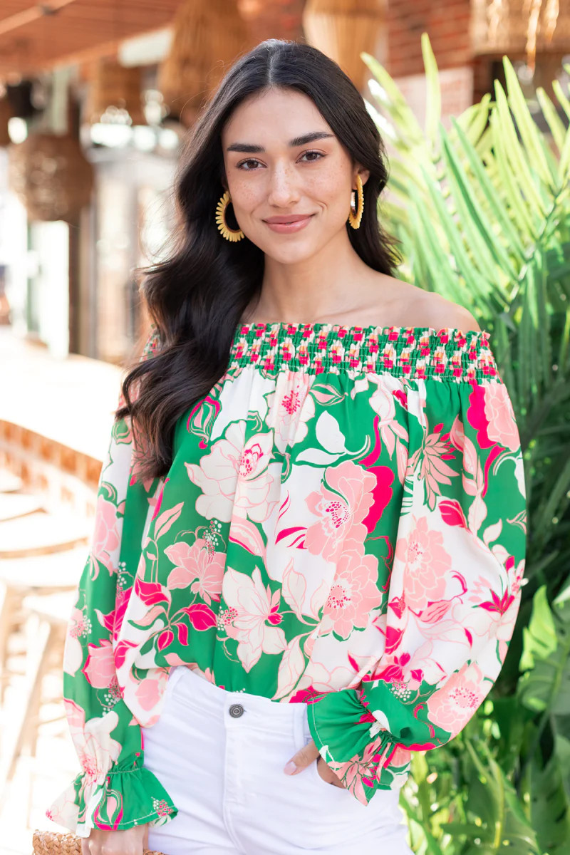 Stacey Top- Green | Avara