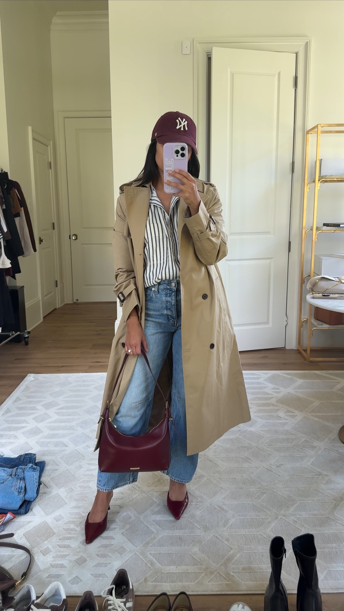 Obsessed with these barrel style jeans from @madewell! Take 20% OFF my shirt & jeans with code: LTK20

#LTKStyleTip #LTKPetite #LTKxMadewell