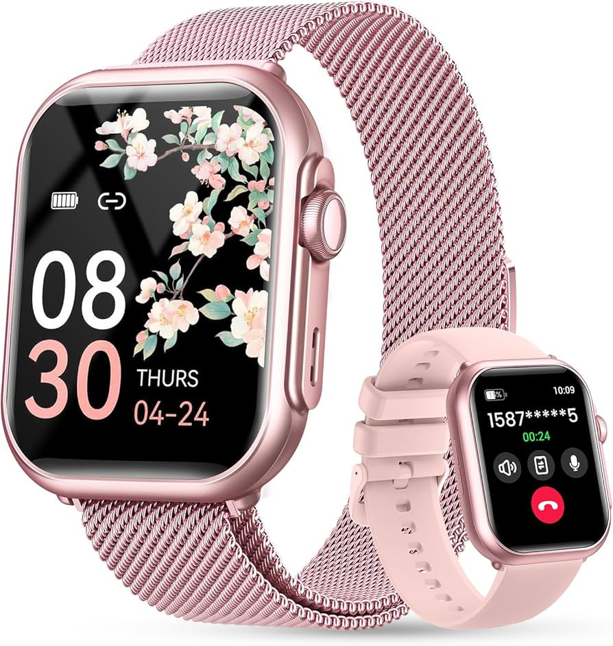 Smart Watch for Women Men Fitness: 1.85" Smart Watch with 30 Days+ Battery Life Make/Recive Call ... | Amazon (US)