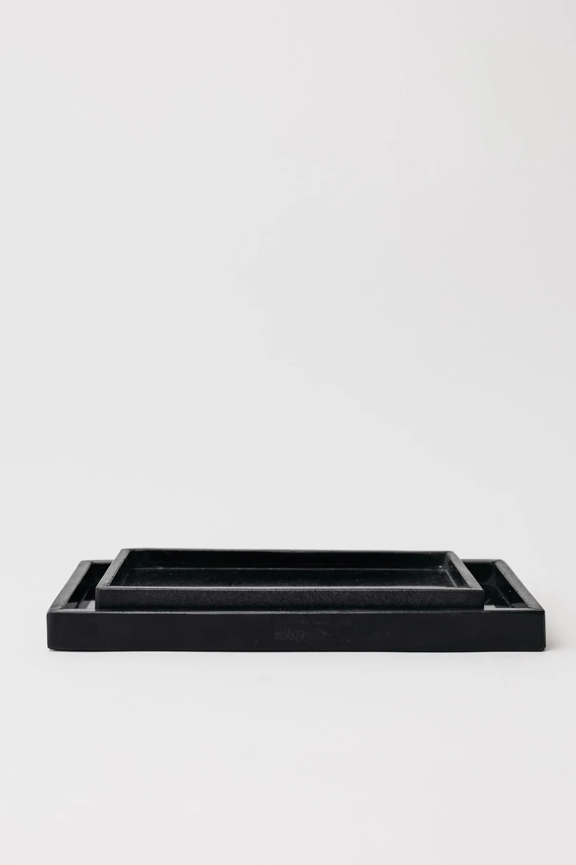 Terese Black Marble Rectangle Tray - 2 Sizes | THELIFESTYLEDCO