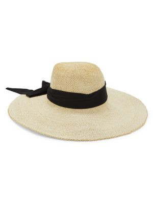 San Diego Hat Company Contrast Trim Paper Sun Hat on SALE | Saks OFF 5TH | Saks Fifth Avenue OFF 5TH