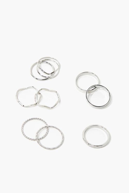 Smooth & Twisted Ring Set | Forever 21 (US)