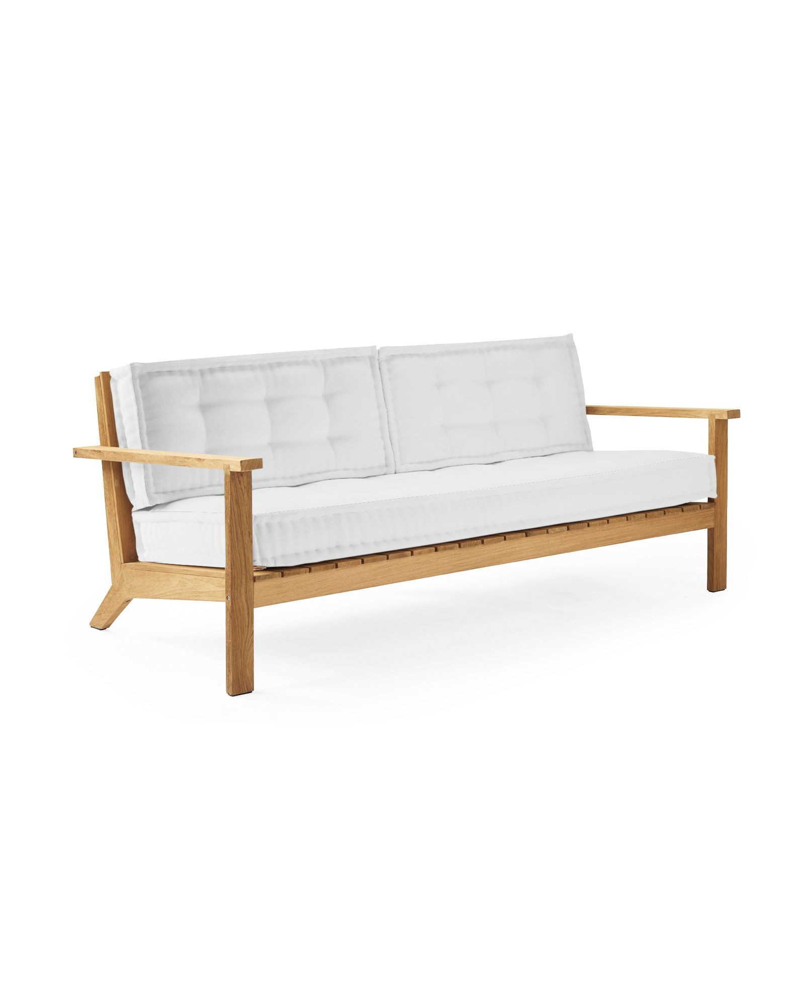 Cliffside Teak Sofa | Serena and Lily