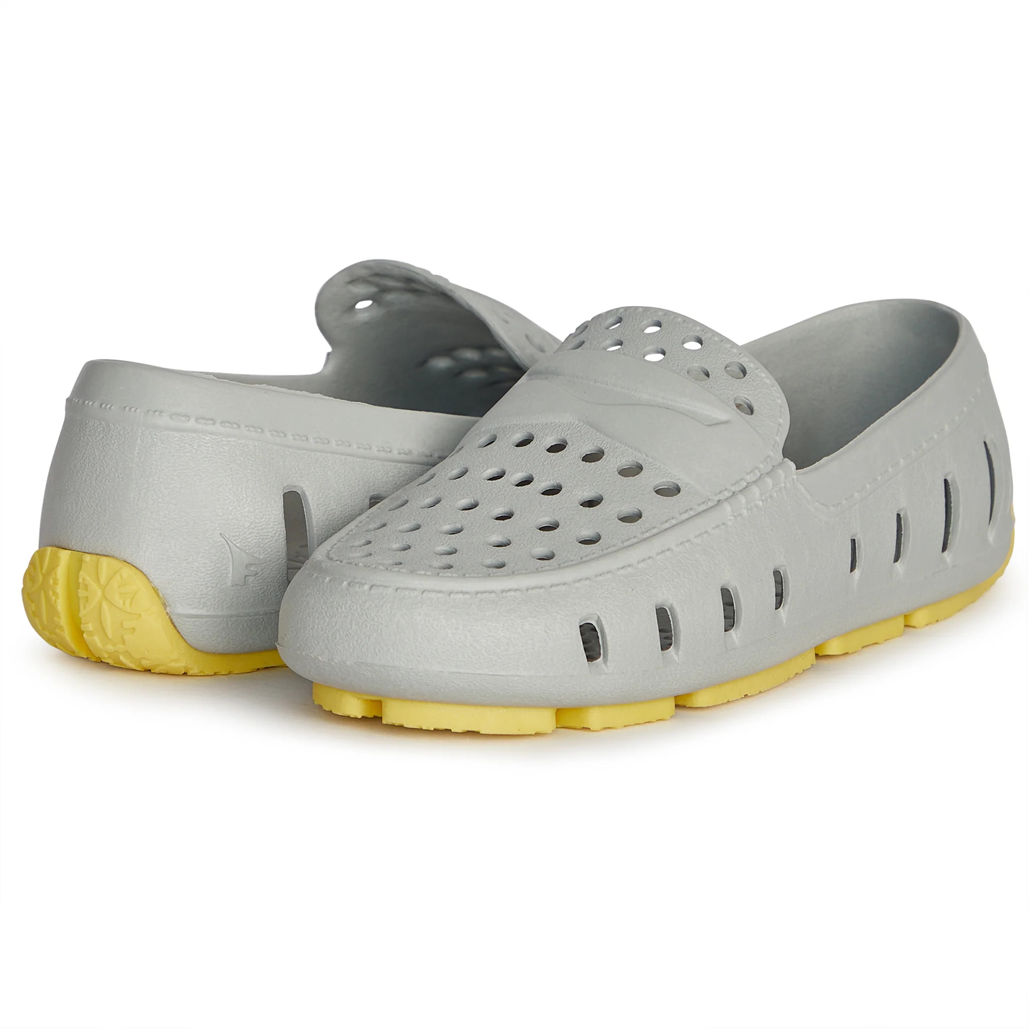 Kid’s Prodigy Driver Foam Shoe | Harbor Mist Gray/Lemon Tonic | Floafers