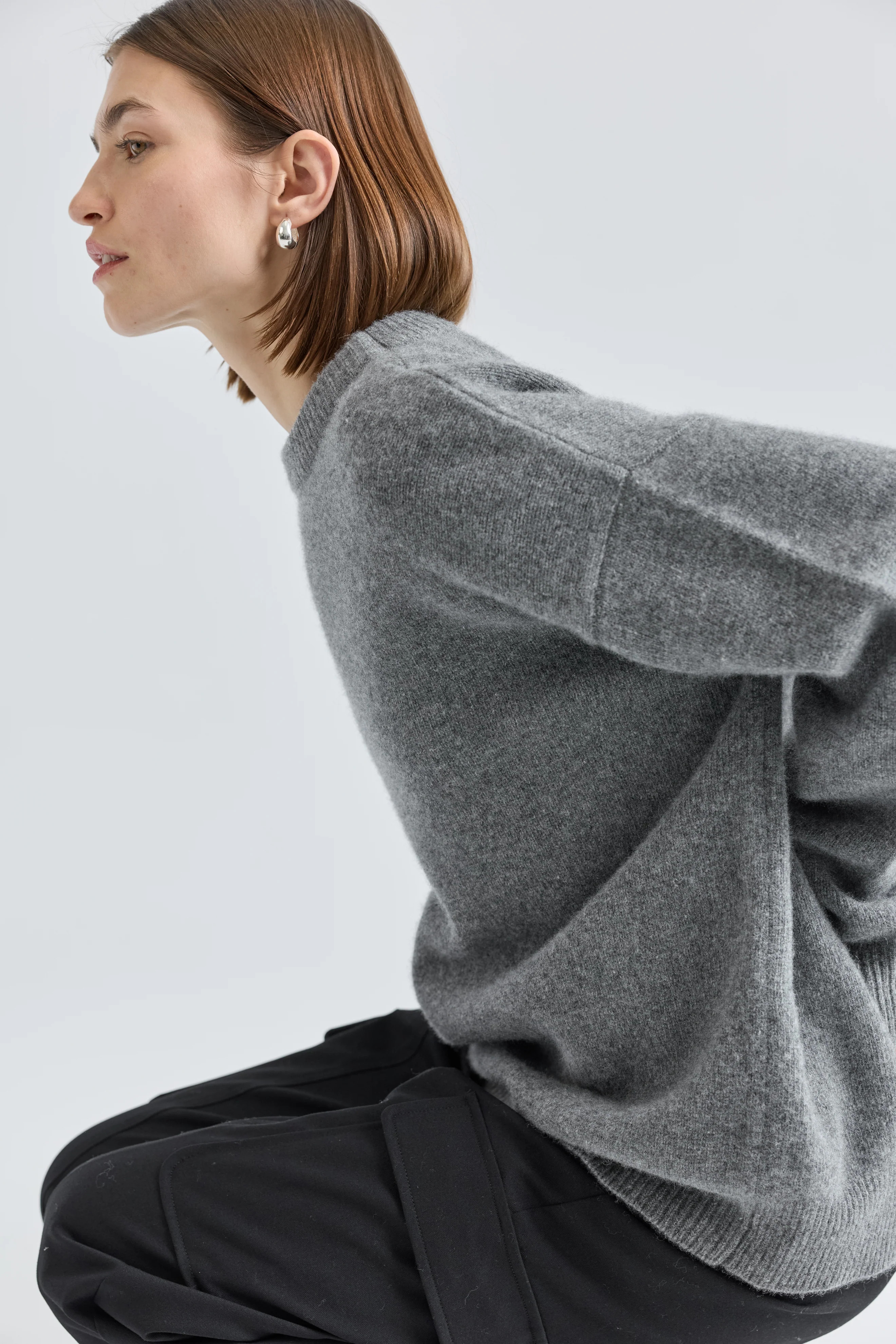 Oversized Wool/Cash Sweater | Almina Concept