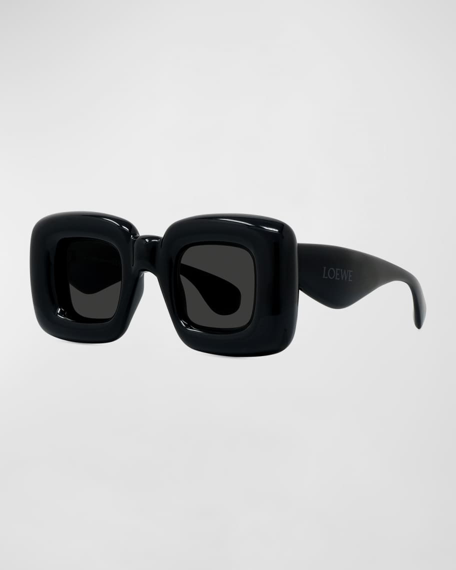 Loewe Inflated Square Injection Plastic Sunglasses | Neiman Marcus