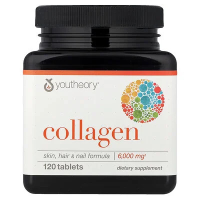 Youtheory, Collagen, 120 Tablets | iHerb