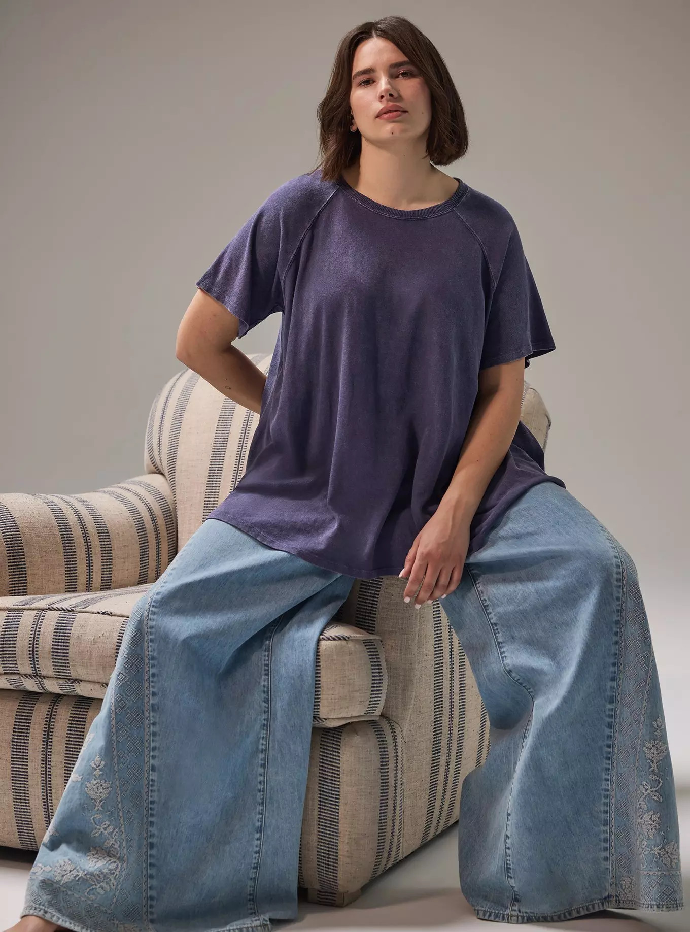 Festi Flare Crew Tee | Torrid (US & Canada)