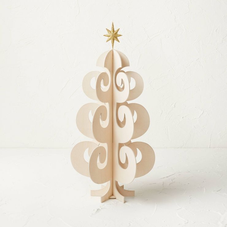 Large Wood Swirl Christmas Tree - Opalhouse™ designed with Jungalow™ | Target