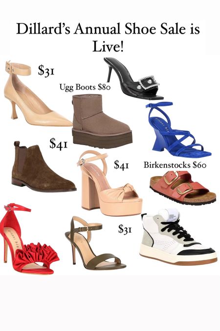 Dillard’s Annual Shoe Sale is Live! 

#LTKover40 #LTKSeasonal #LTKSpringSale