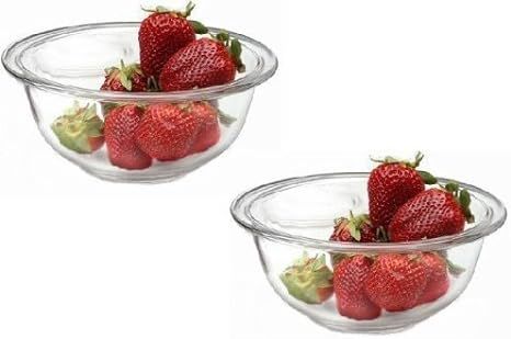 Pyrex Prepware 1-1/2-Quart Mixing Bowl, Clear (Pack of 2) | Amazon (US)