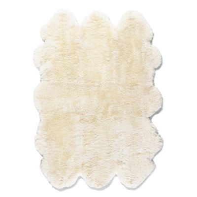 Natural Sheepskin Area Rug | Frontgate | Frontgate