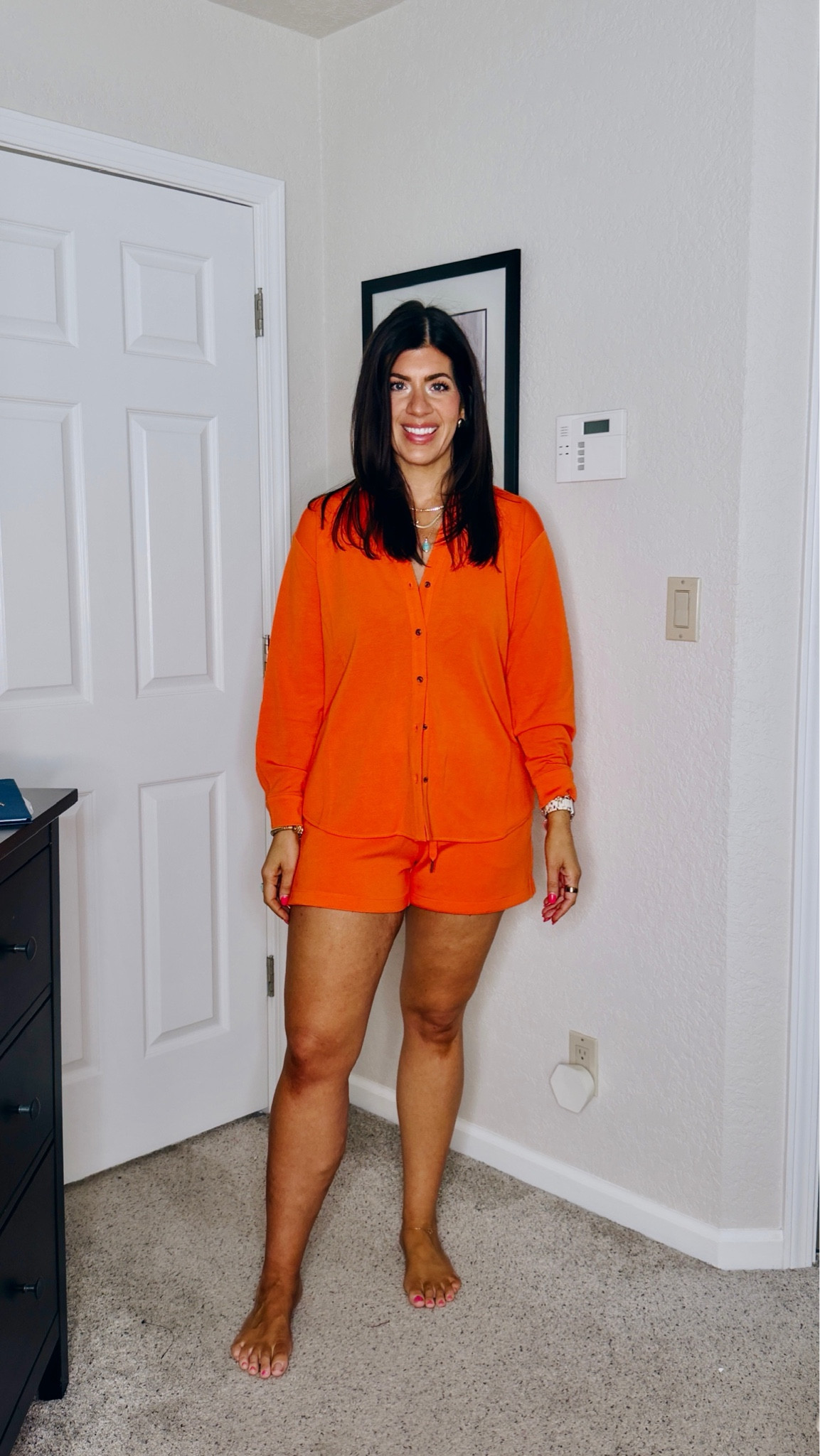 Wearing a medium in both. 
Use code Meghanxspanx 

Matching set, casual outfit, comfy outfit, work from home outfit, Spanx, spring style, summer style, midsize fashion 

#LTKootd #LTKSeasonal #LTKMidsize