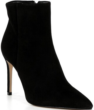 Gianni Bini Sergey Suede Stiletto Booties | Dillard's | Dillard's