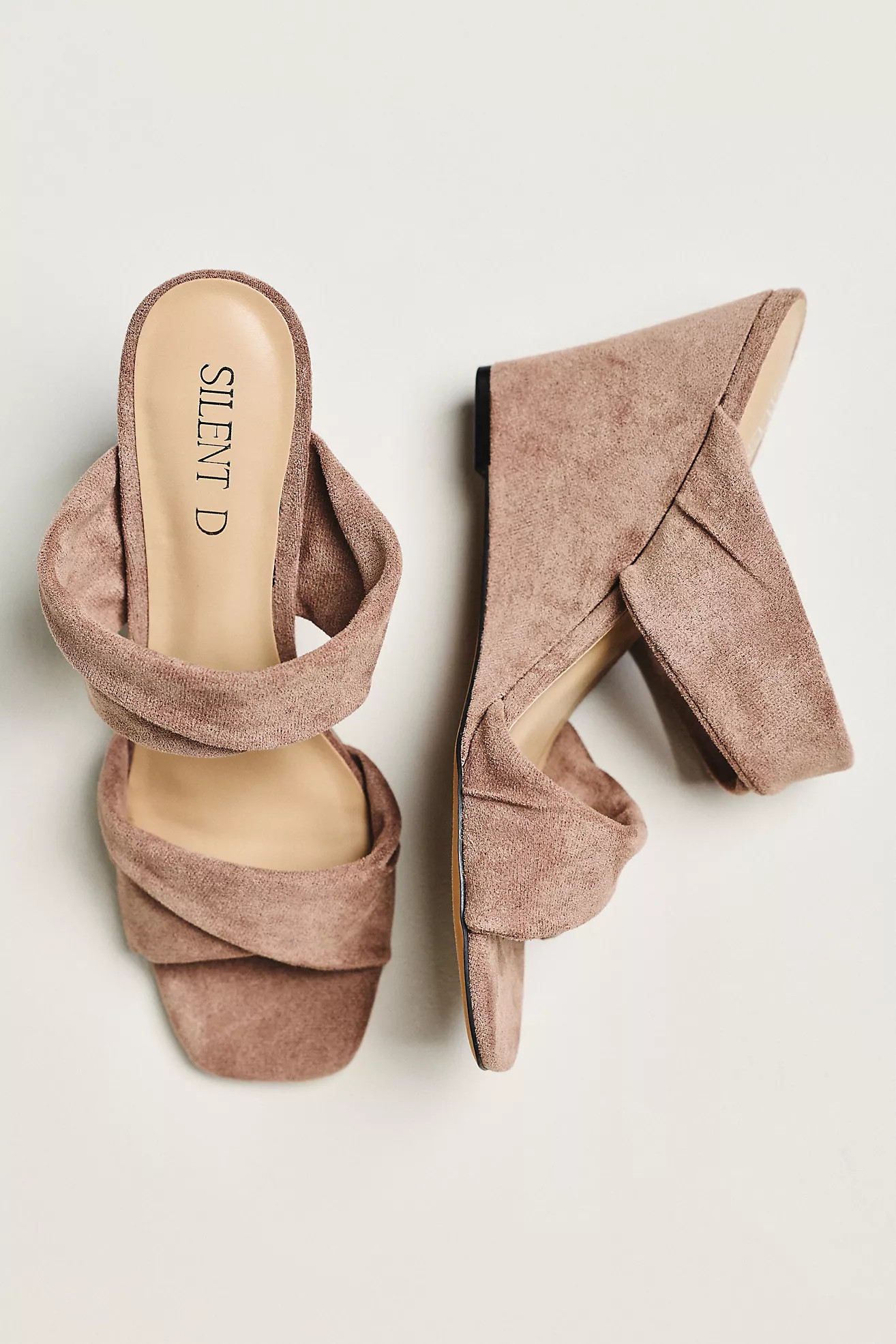Silent D x @loverlygrey Kathy Wedge Heels | Anthropologie (US)