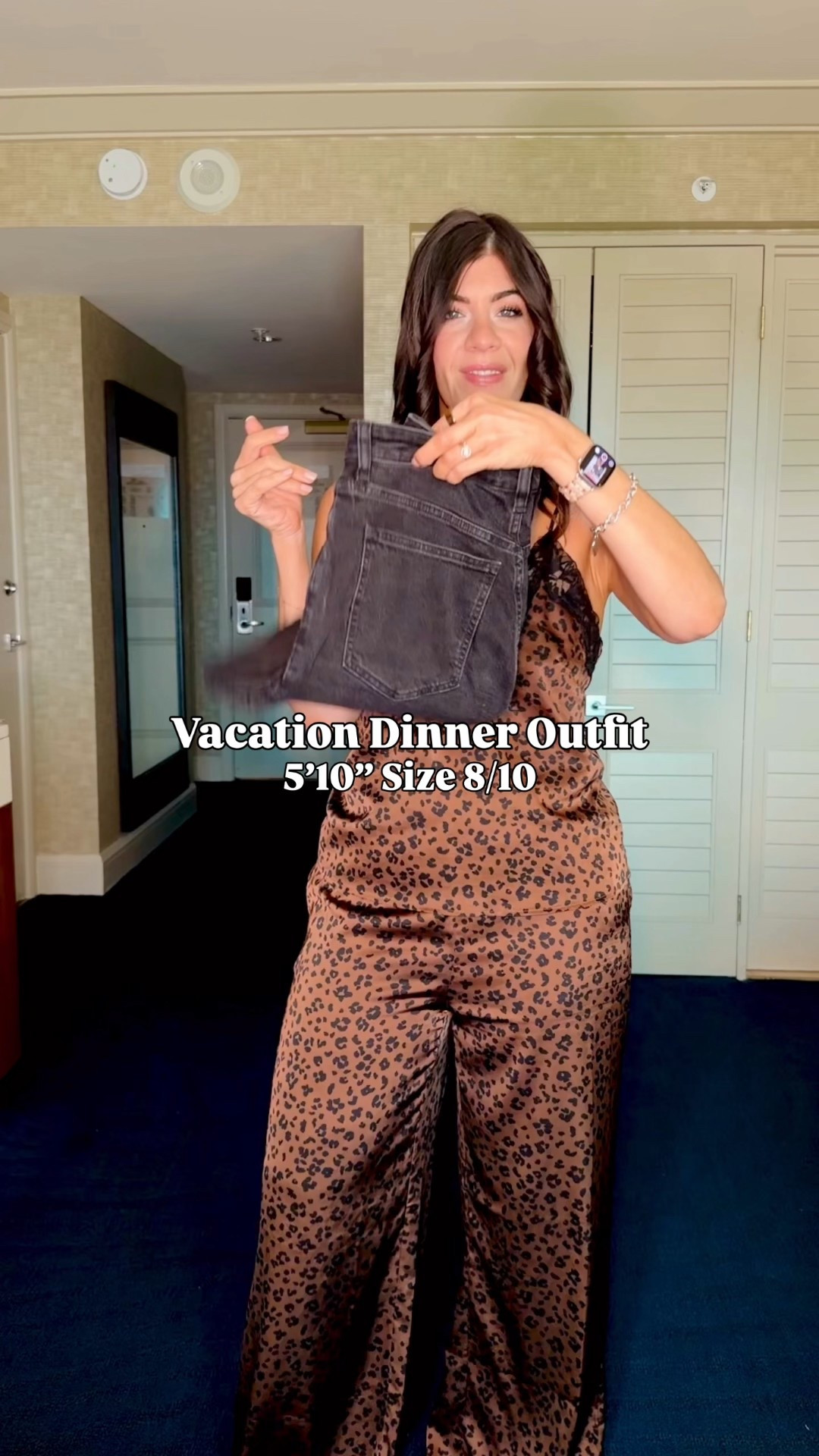 Dinner outfit
Satin halter-large but could do a medium
Medium tall straight leg jeans (Meghanxspanx)

#LTKTall #LTKMidsize #LTKOver40