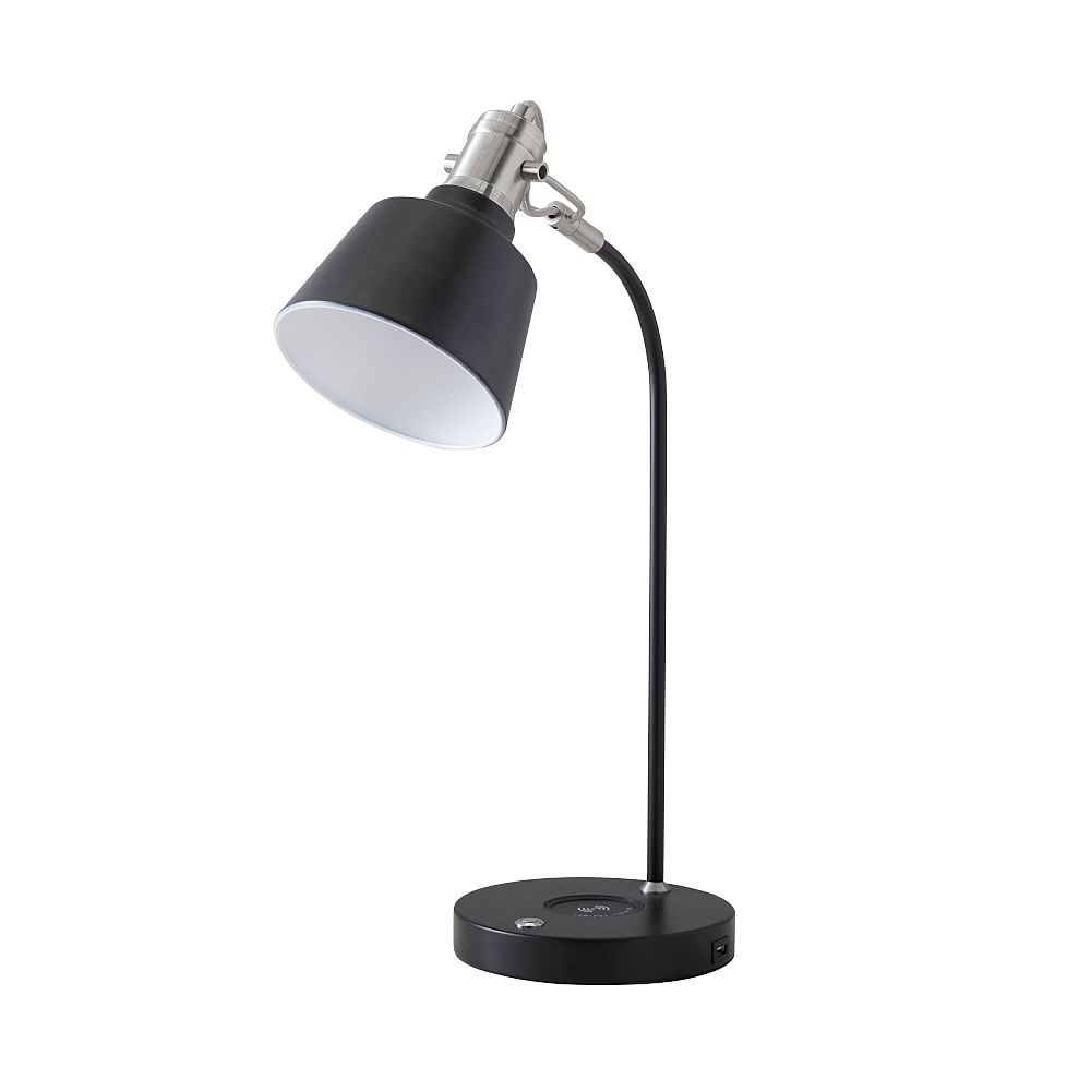 Taylor Wireless Charging Task Lamp with USB (21") | Pottery Barn Teen
